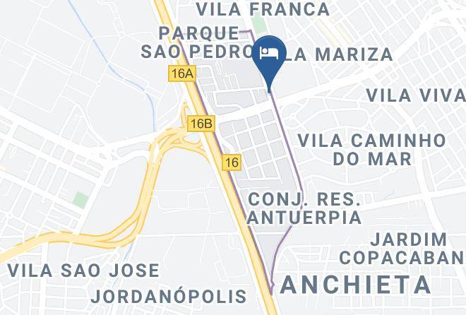 Sao Bernardo Do Campo - Motel Orquidea Maps