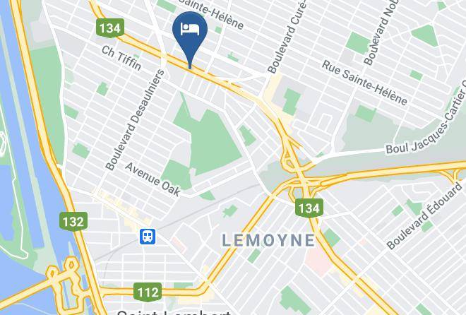 Longueuil - Motel Oscar Maps