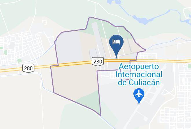 Culiacan - Motel Palacio Maps
