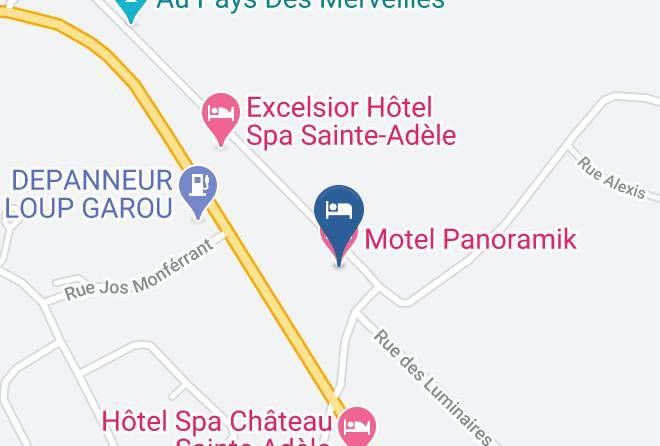 Les Pays D En Haut Regional County Municipality - Motel Panoramik Maps