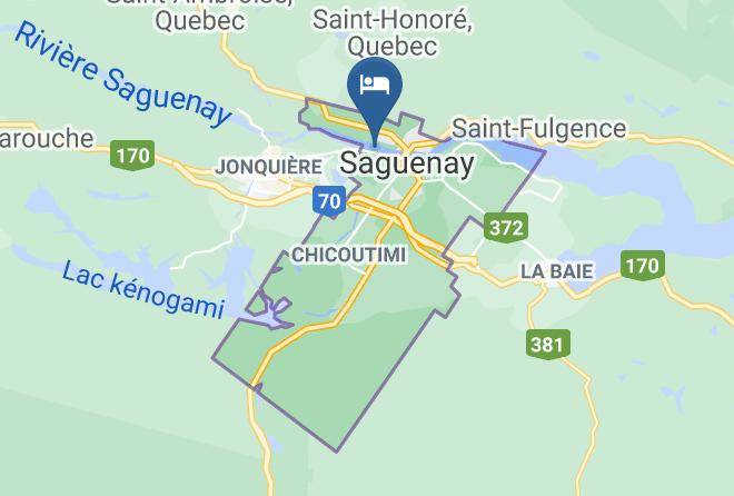 Le Saguenay Et Son Fjord - Motel Panoramique Maps