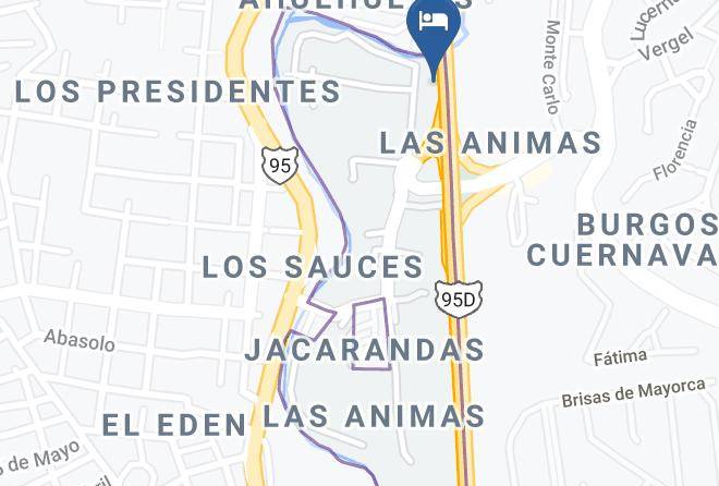 Temixco - Motel Paris Maps