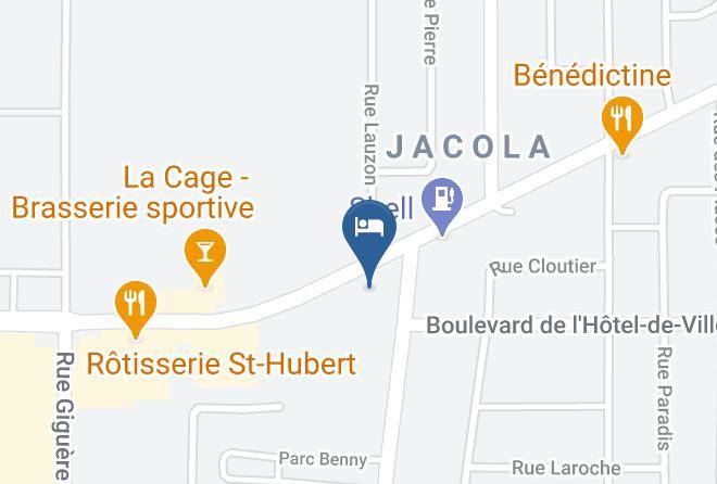 La Vallee De L Or Regional County Municipality - Motel Park Enr Maps