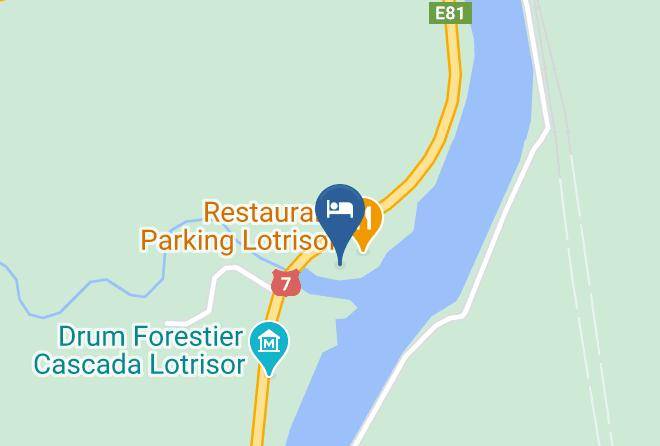 Calimanesti - Motel Parking Lotrisor Maps