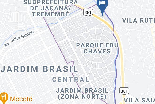 Sao Paulo Jacana - Motel Passione Maps