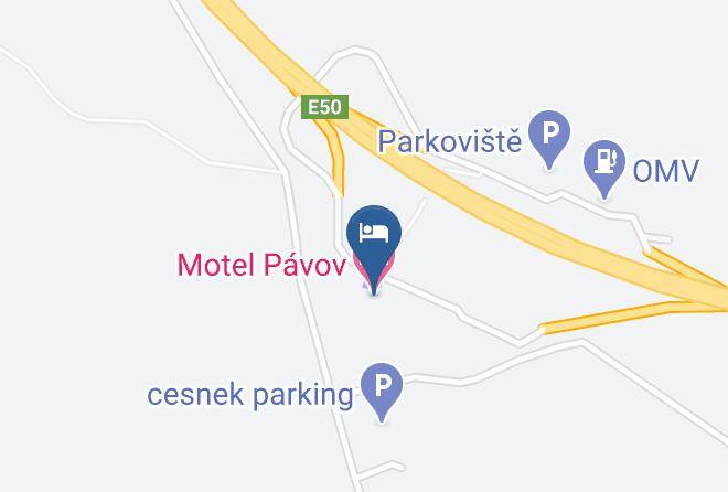Jihlava - Motel Pavov Maps