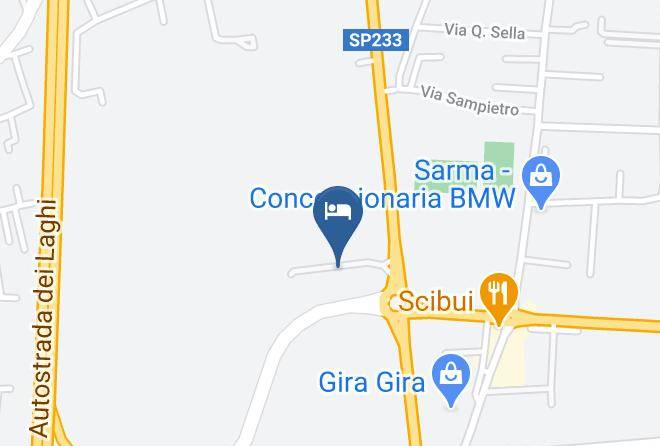 Varese - Motel Peralba Maps