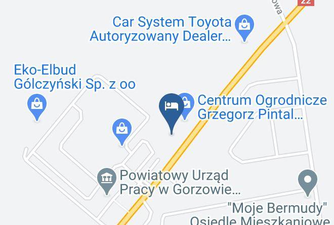 Gorzow Wielkopolski - Motel Pintal Pintal G Maps