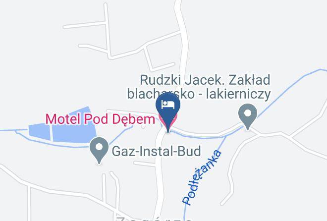 Wielicki - Motel Pod Debem Maps