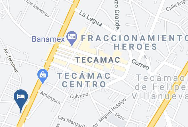 Tecamac - Motel Portofino Maps