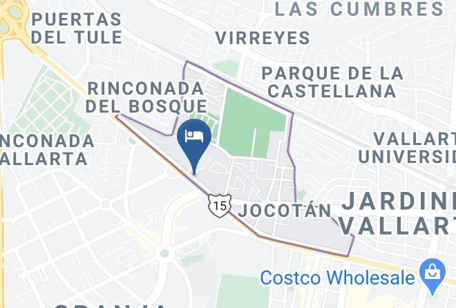 Zapopan - Motel Primavera Ejecutivo Maps