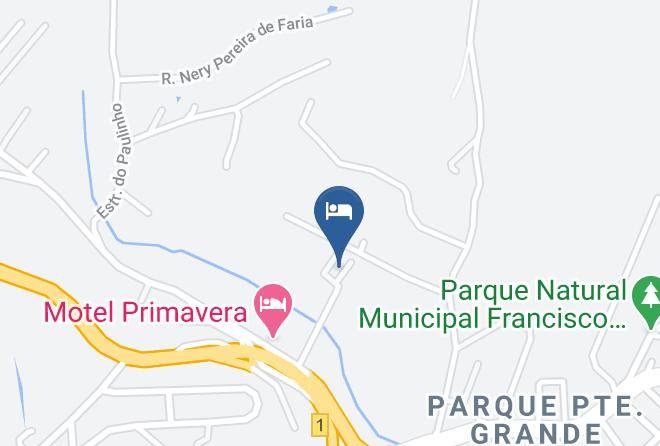 Mogi Das Cruzes - Motel Primavera Maps