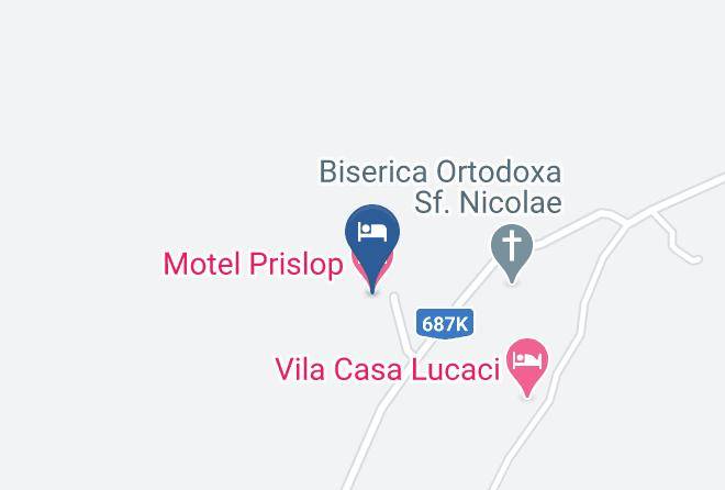 Hateg - Motel Prislop Maps