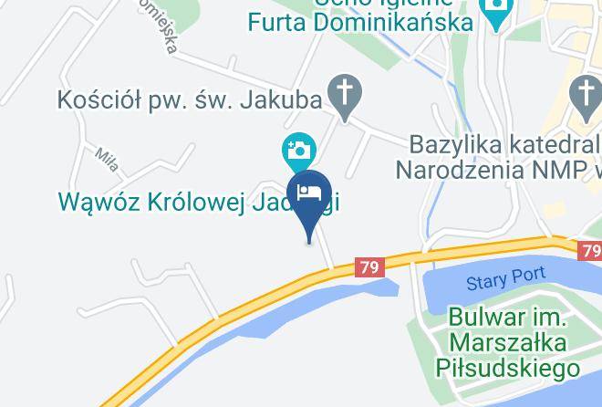 Sandomierski - Motel Queen Jadwiga Sandomierz Maps