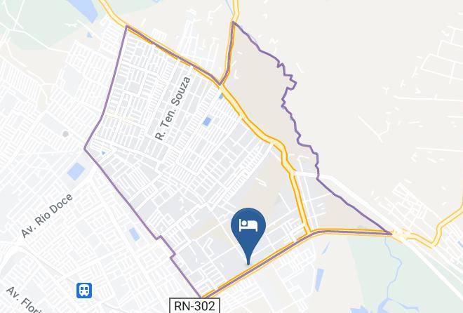 Natal - Motel Rarus Maps