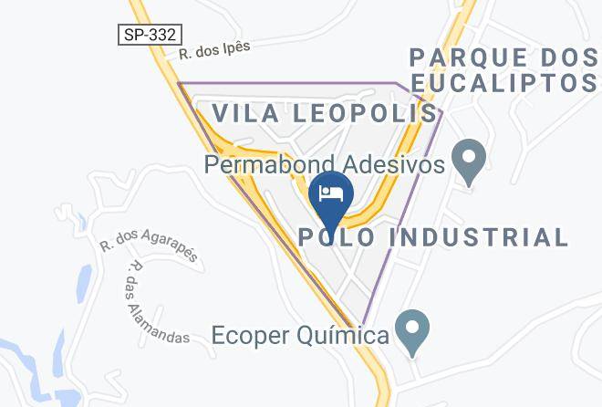 Franco Da Rocha - Motel Red Rose Maps