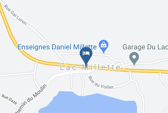 Les Pays D En Haut Regional County Municipality - Motel Rendez Vous Du Lac Maps
