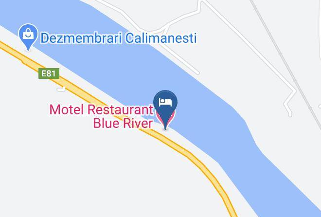 Calimanesti - Motel Restaurant Blue River Maps