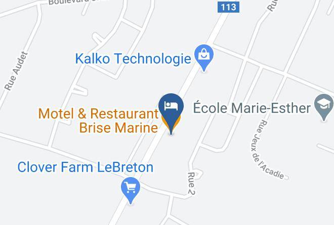Gloucester - Motel & Restaurant Brise Marine Maps