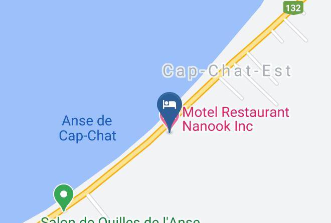La Haute Gaspesie Regional County Municipality - Motel Restaurant Nanook Inc Maps