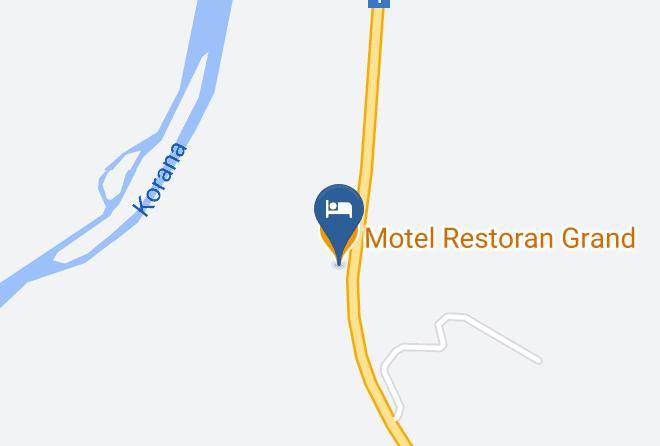 Slunj - Motel Restoran Grand Maps