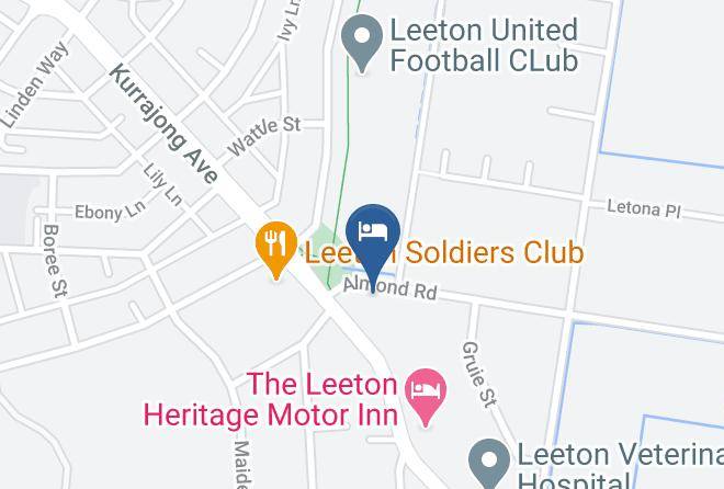 Leeton - Motel Riverina Maps