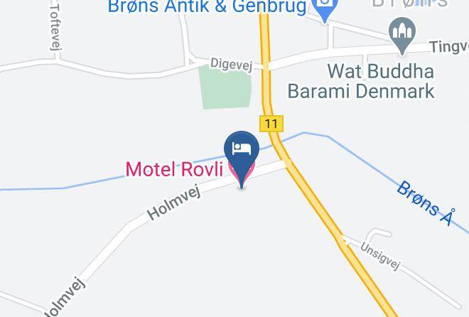 Skaerbaek - Motel Rovli Maps
