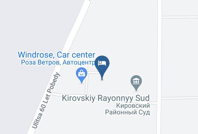 Omsk - Motel Roza Vetrov Maps