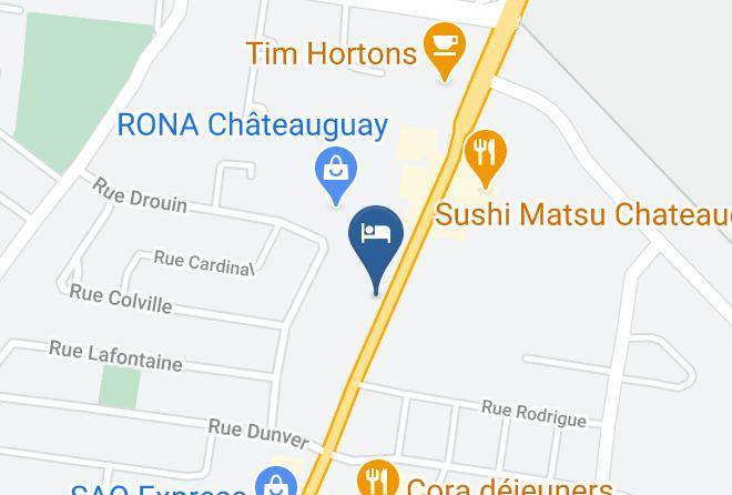 Roussillon Regional County Municipality - Motel Rustik Maps