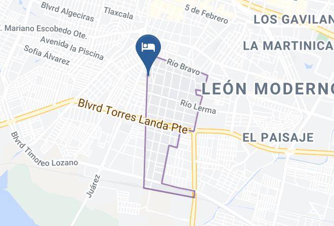 Motel Saint Michel Map