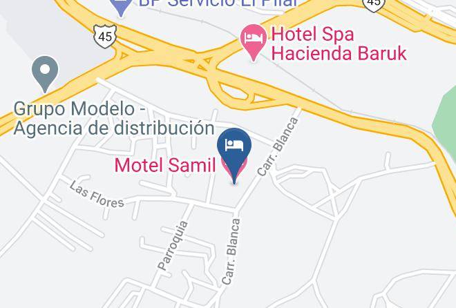 Zacatecas La Escondida - Motel Samil Maps