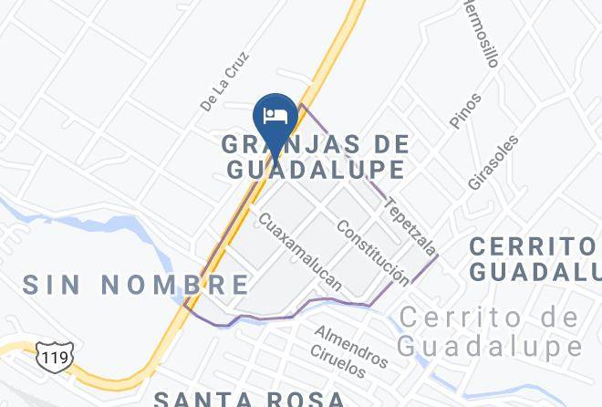 Apizaco Municipality - Motel San Carlos Maps