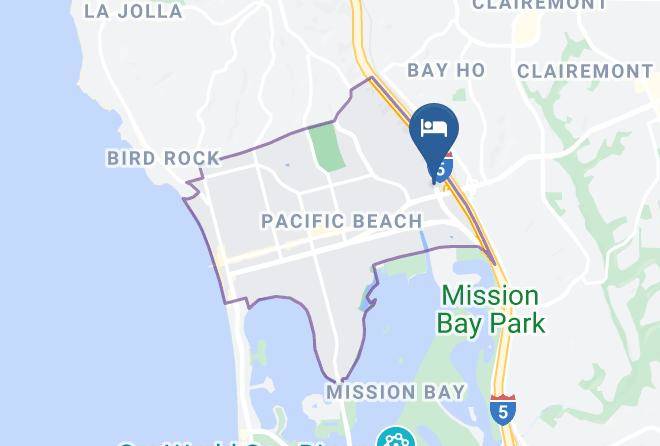 San Diego - Motel San Diego Maps
