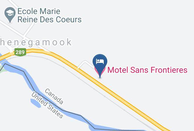 Temiscouata - Motel Sans Frontieres Maps