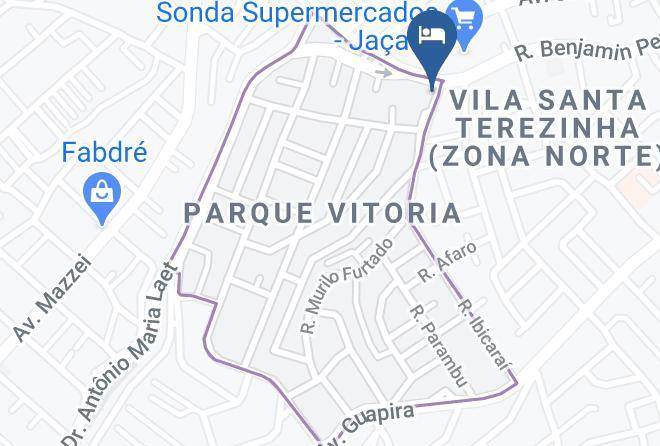Sao Paulo Tucuruvi - Motel Seducao Maps
