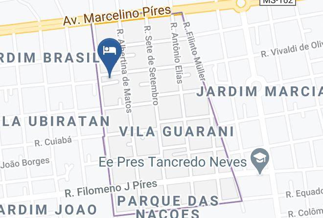 Dourados - Motel Sempre Livre Maps