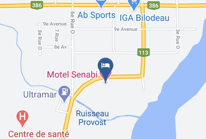 La Vallee De L Or Regional County Municipality - Motel Senabi Maps