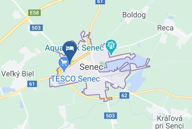 Senec - Motel Senec Maps