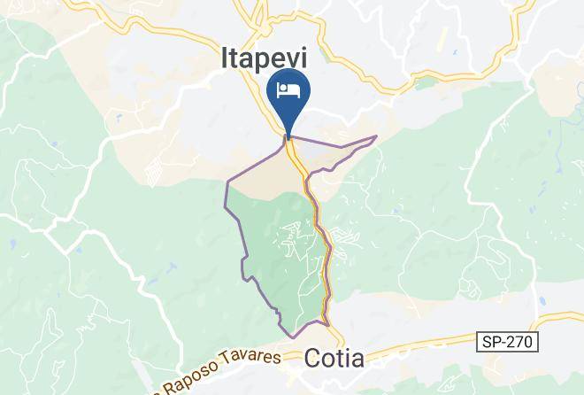 Cotia - Motel Sexto Sentido Maps