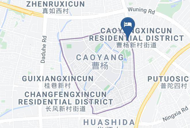 Putuo District - Motel Shanghai Caoyangxincun Branch Maps
