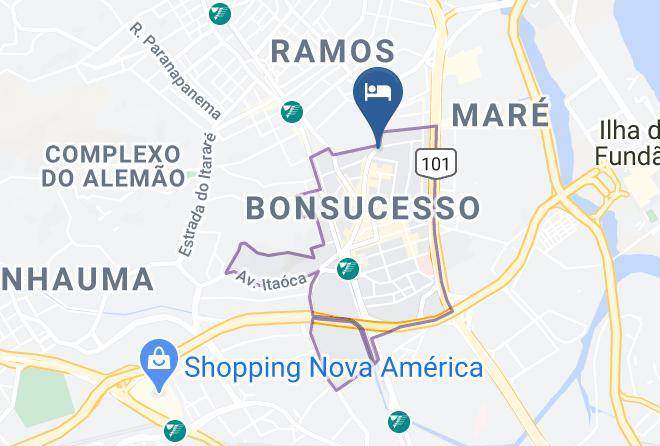 Rio De Janeiro Bonsucesso - Motel Show Maps