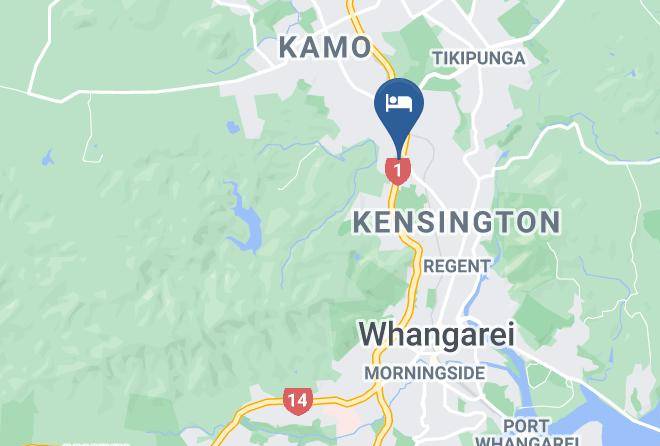 Whangarei - Motel Sierra Maps