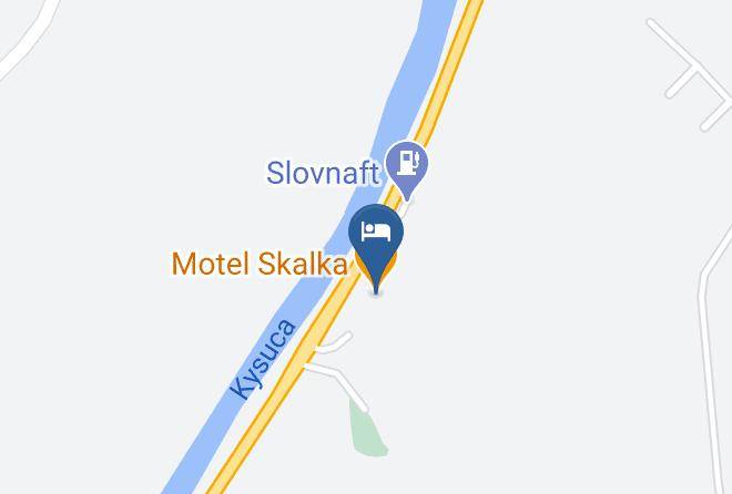 Kysucke Nove Mesto - Motel Skalka Maps