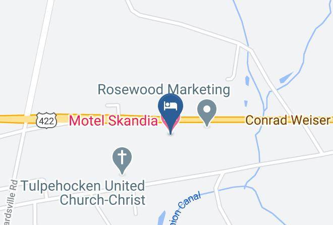 Lebanon - Motel Skandia Maps
