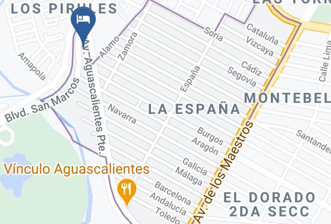 Aguascalientes Espana - Motel Socrates Maps