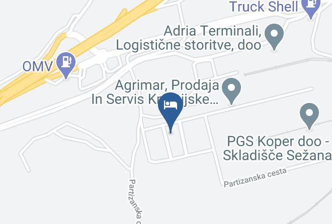 Sezana - Motel Sofia Maps