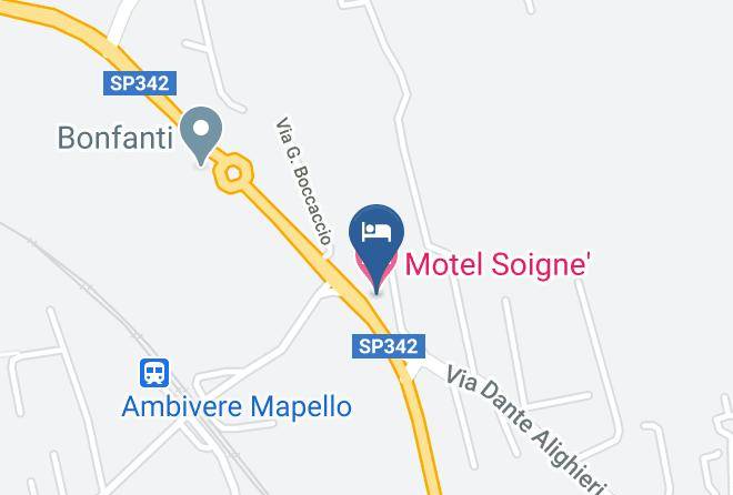 Bergamo - Motel Soigne' Maps