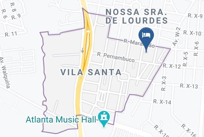 Aparecida De Goiania - Motel Sol Br 153 Maps