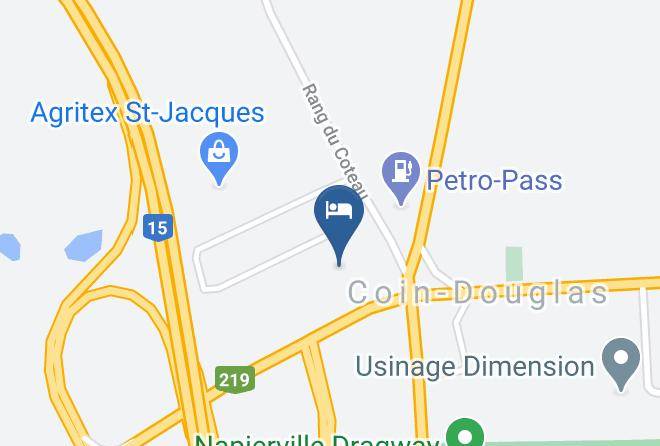 Les Jardins De Napierville - Motel Souvenir Maps