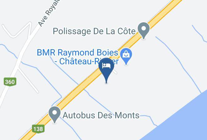 La Cote De Beaupre Regional County Municipality - Motel Spring Maps